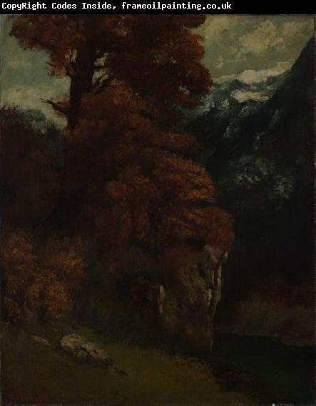 Gustave Courbet The Glen at Ornans
